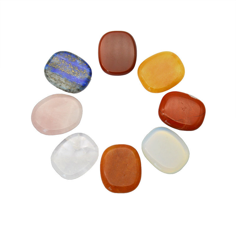 Arte Colecionável 2024 Pedra Natural 7 Chakra Pendulo com Reiki Cura Purple Cristal de Ametista e Set de Pedra de Ágata Vermelha