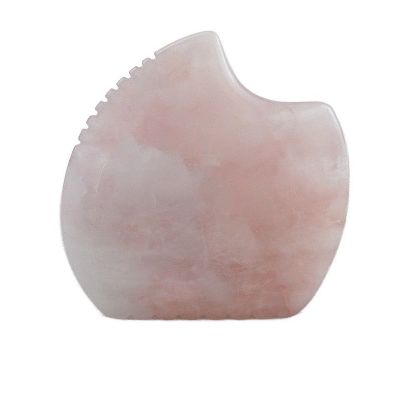 Gua Sha Pedra Ferramenta Natural Rosa Quartz Borboleta Guasha raspador Acupuntura Rosto Atrás Massagista de Pé Cuidados de Saúde Pedra Terapia