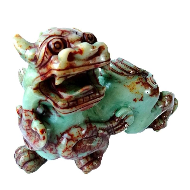 19 kg de carvão à mão de Pixiu Toad 20cm Produto mais vendido para amantes da arte colecionável