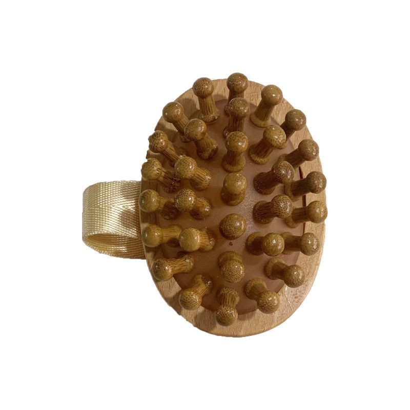 Propriedades Equipamento de massagem da cabeça Chegadas 100% Puro Pincel de Bambu Massagem Popular Beech Wood Air Cushion Largo Pênis Pincel