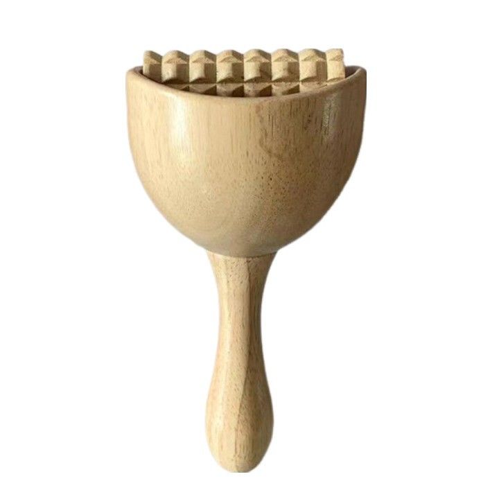 Equipamento de massagem corporal Cálice de massagem Gua Sha de madeira para madeira natural Massagista Produtos de beleza Cuidados de saúde Spa Relax