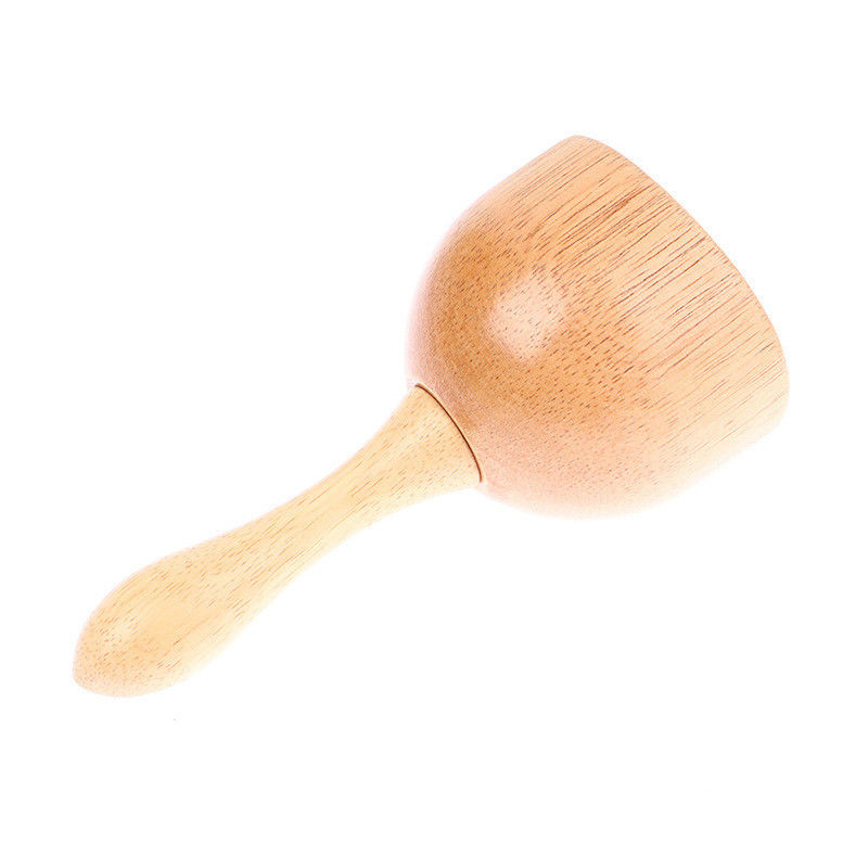 Ferramenta de massagem corporal de mão Copo de Gua Sha de madeira para madeira natural Guasha Massager Auto Cuidado da pele Spa Relax Produtos de beleza