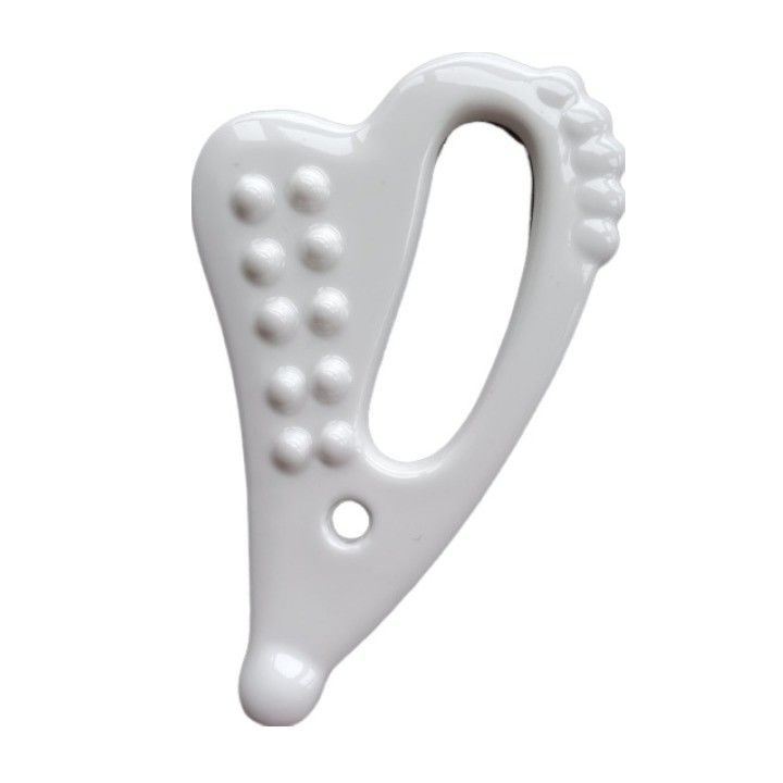 Cuidados com a pele Gua Sha Massagista Facial Guasha Ferramenta de drenagem linfática para massagem facial e corporal Quadro cerâmico Guasha