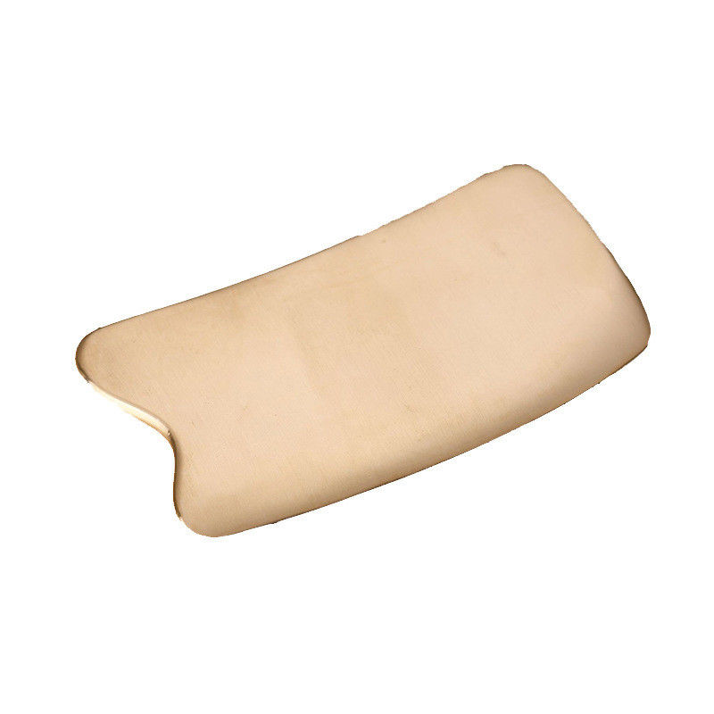 Ferramenta de bronze gua sha cobre guasha raspagem ferramenta de massagem para massagem muscular ferramenta de tecido cicatriz iastm ferramentas raspador de fáscia