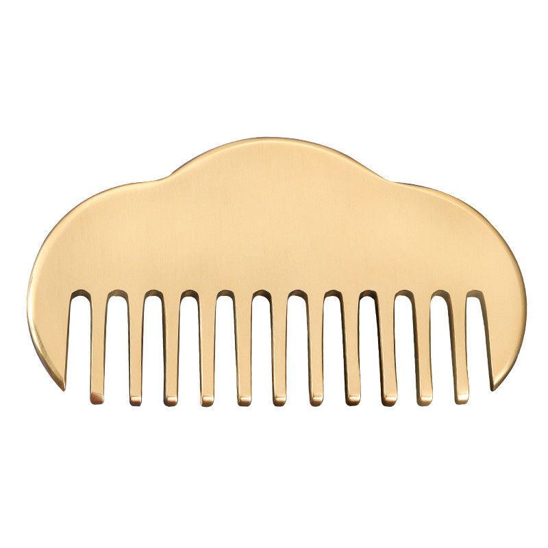 Ferramenta de raspagem facial de Gua Sha 100% de latão para melhorar a circulação sanguínea e a massagem