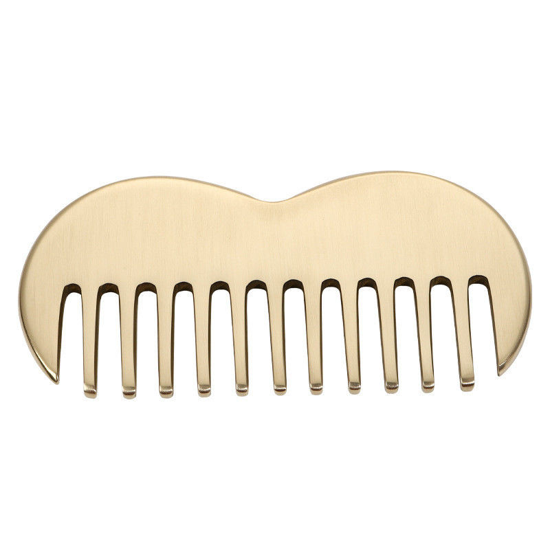 Brass Gua Sha Scalp Massage Comb Popular Products 2024 Copper Guasha Acupressure point Massager Tool Scraping Apparatus (Massagem de cobre)