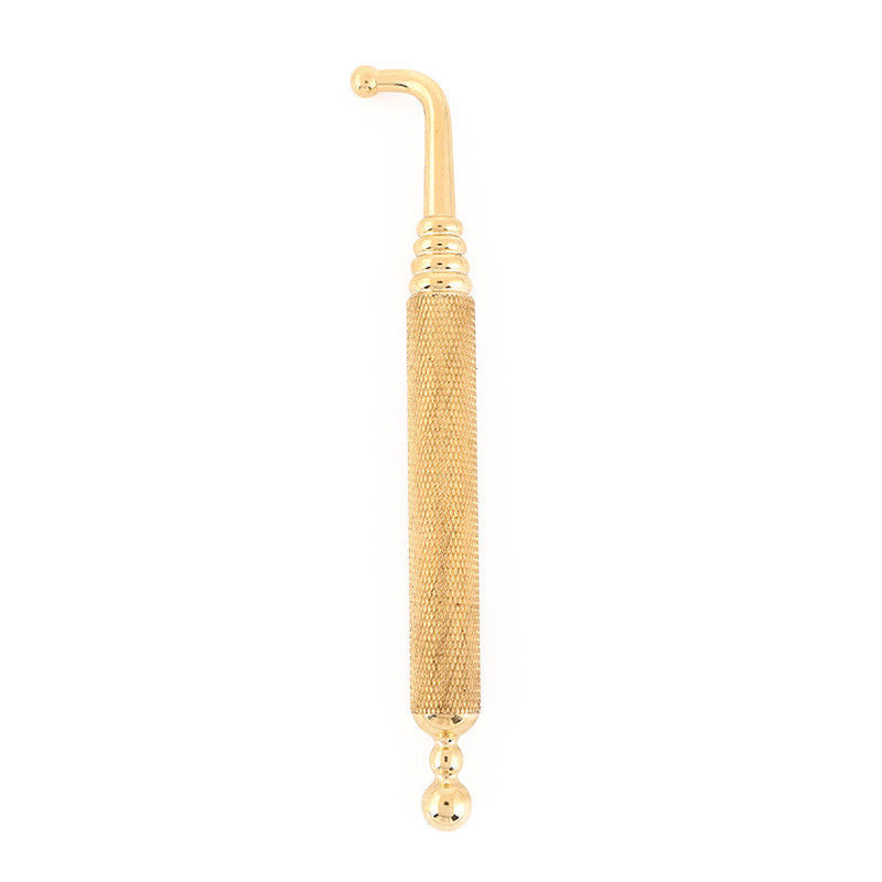 Área de massagem de corpo inteiro Cotovelo de cobre Manual de reflexologia de acupuntura caneta de massagem de tecido revestido de ouro