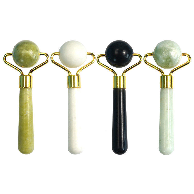 Equipamento de massagem de forma esférica personalizada Gua Sha Roller Tool para raspagem facial Produtos de massagem de rolos Guasha