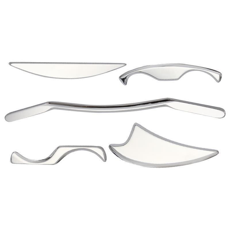 Equipamento de massagem em latão 2024 Gua Sha Long Bar de aço inoxidável Guasha ferramenta de raspagem de metal para músculos e tecidos