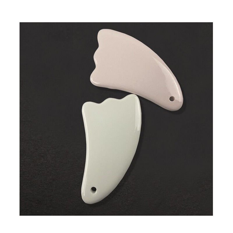 Tabela de Massagem de Guasha Cerâmica A escolha definitiva para cuidados com a pele do rosto e do corpo Tratamento de Gua Sha em cuidados de saúde de spa