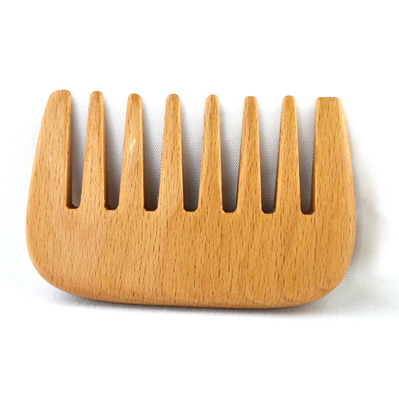 Natural Beech Gua Sha Scalp Massage Comb Muscle Massage Head Relax Massager para cuidados com o cabelo Salão de beleza Tratamento 2024