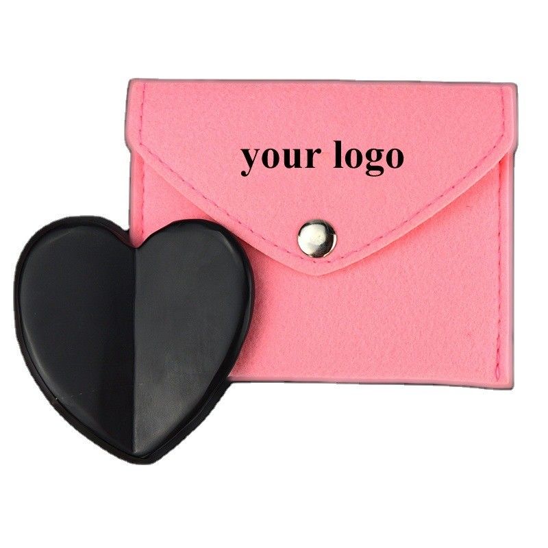 Massagista corporal Gua Sha personalizado Tabela de Guasha Bianstone Negro para massagem muscular e fisioterapia
