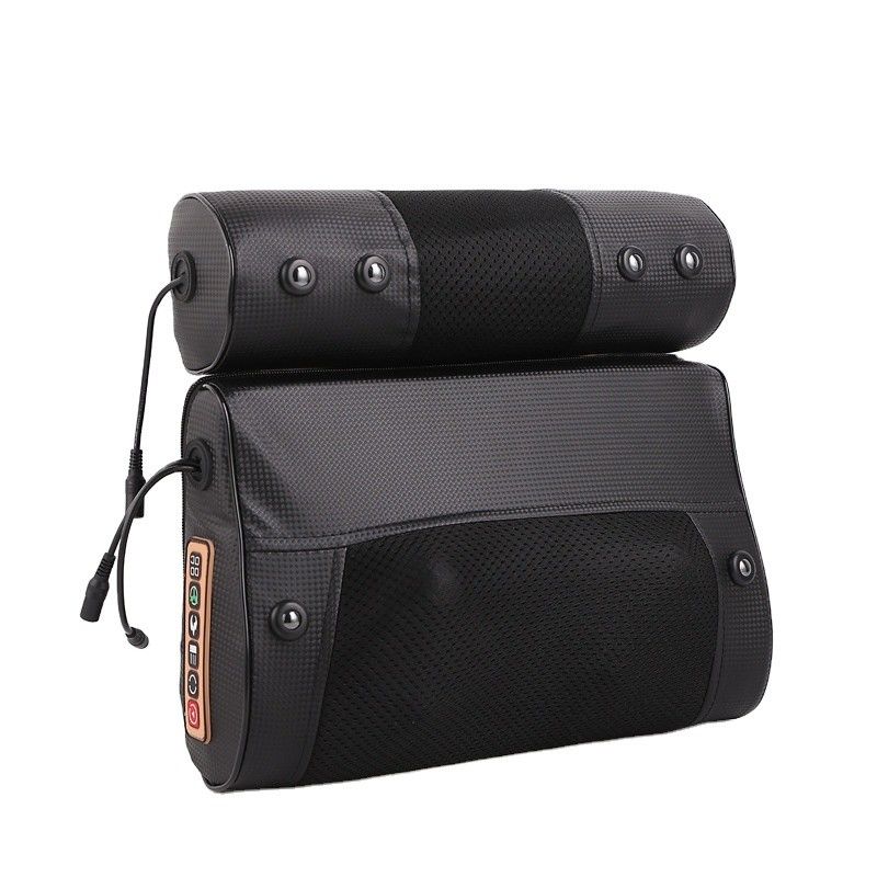 2023 Home Electric Neck Cushion Shiatsu Back Massager com função de calor e logotipo personalizado Disponível almofada de massagem
