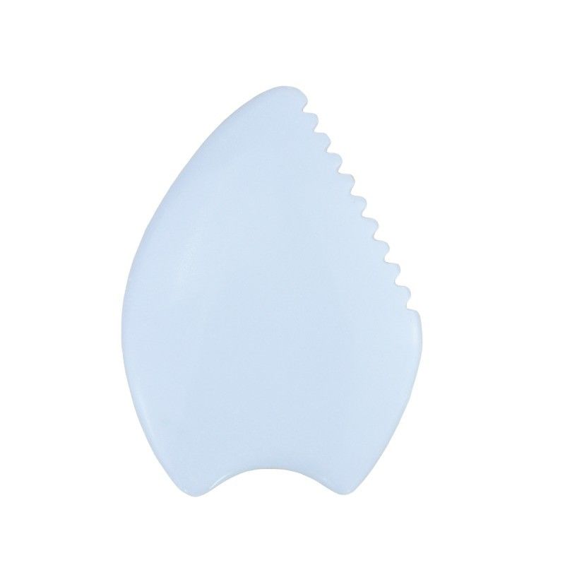 White Jade Gua Sha Scraping Massage Board para Logotipo Personalizado Disponível Facial Spa Massager A Última Ferramenta de Cuidados de Saúde