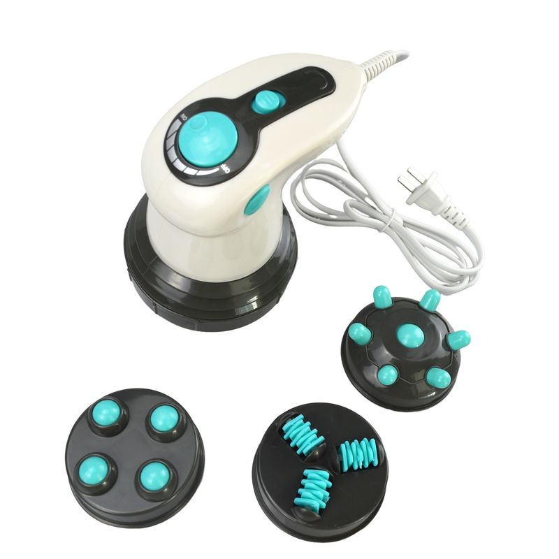 Logotipo personalizado Disponível Máquinas de massagem de pontos de acupuntura elétricos portáteis para pescoço e costas Meridiano Relaxe e toque Ferramentas de massagem corporal vibratória
