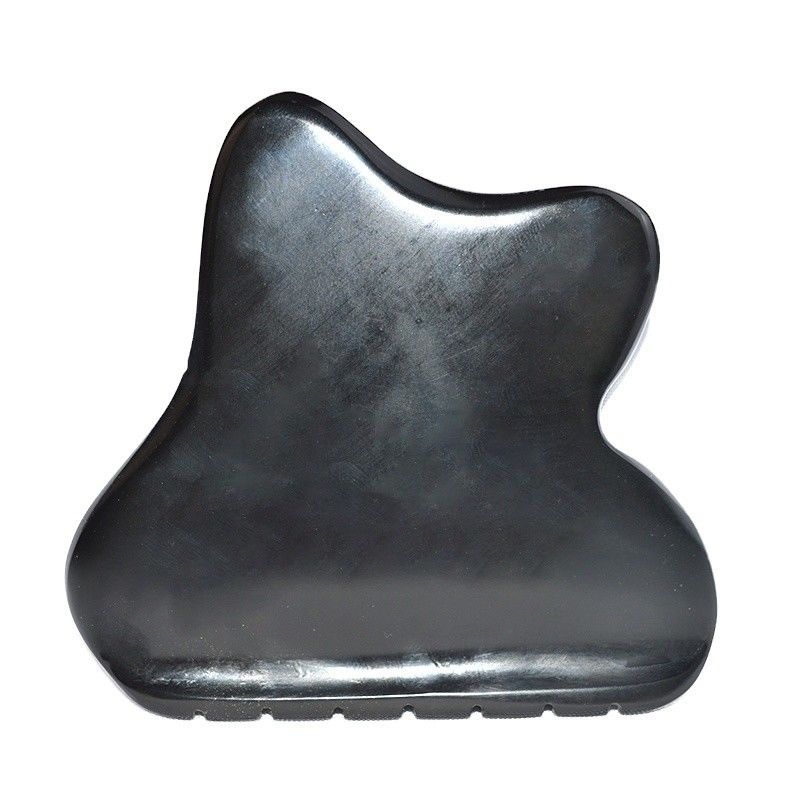 Ferramenta de Massagem Corporal 2024 Tendência Natural Preto Bian Pedra Gua Sha Scraping Board para Rejuvenescimento Facial Spa