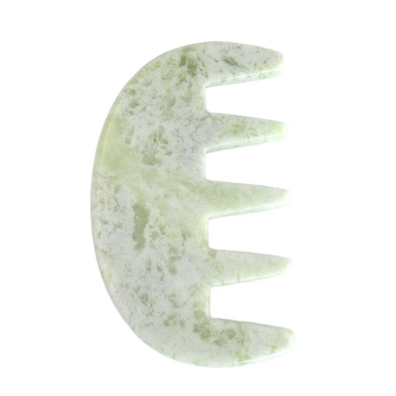 Massagem Muscular 100% Natural Xiuyan Jade Gua Sha raspando pente Guasha Pedra Facial Massagem do Corpo Spa Cuidado da Pele Ferramenta de Beleza