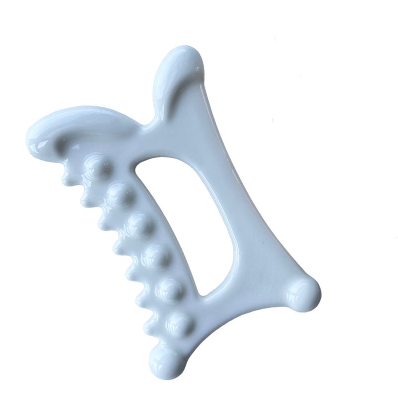 Style Cerâmica Gua Sha Pedra para Massagem Muscular no Corpo Pescoço Rosto Auto Cuidado da Pele Spa Todo o Corpo Relaxante