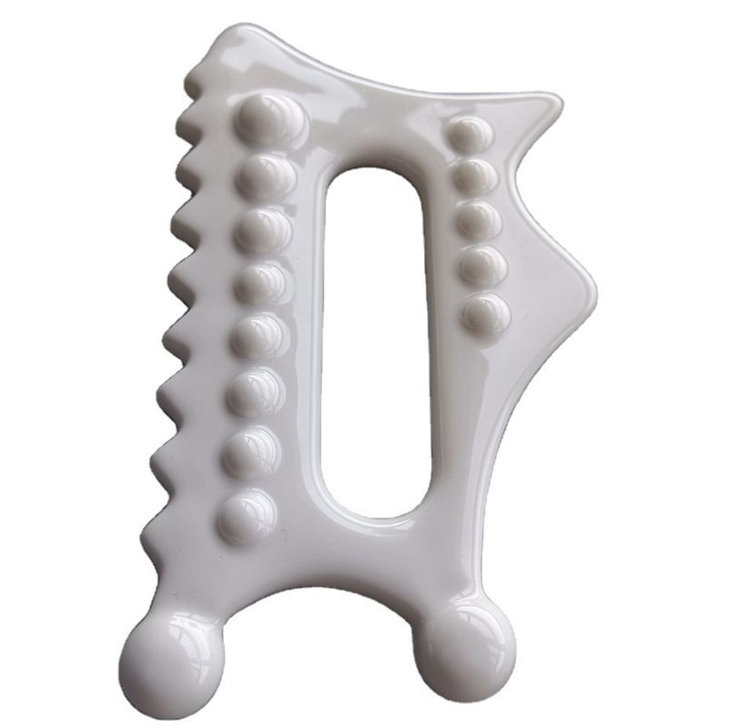 Massagem corporal best seller elevador de rosto portátil de emagrecimento do corpo raspador Guasha ferramenta raspador SPA mesa de massagem cerâmica Gua Sha