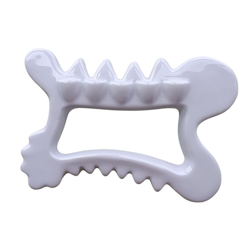 Ferramenta de massagem corporal e facial popular 2024 Gua Sha de cerâmica raspando beleza facial dragagem meridianos produtos de cuidados de saúde