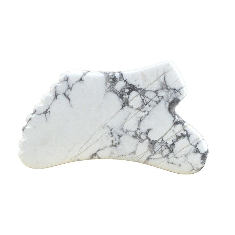 Equipamento de massagem para saúde corporal 2024 Howlite Gua Sha Scraping Board para ferramenta de beleza