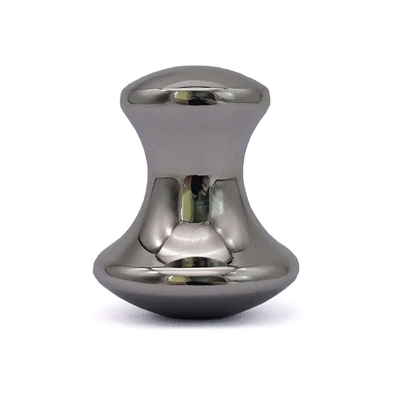 Gua Sha Massagem de cogumelos de aço inoxidável Pedra quente 3,5 * 3,5 * 2,1 polegadas Tamanho e eficácia