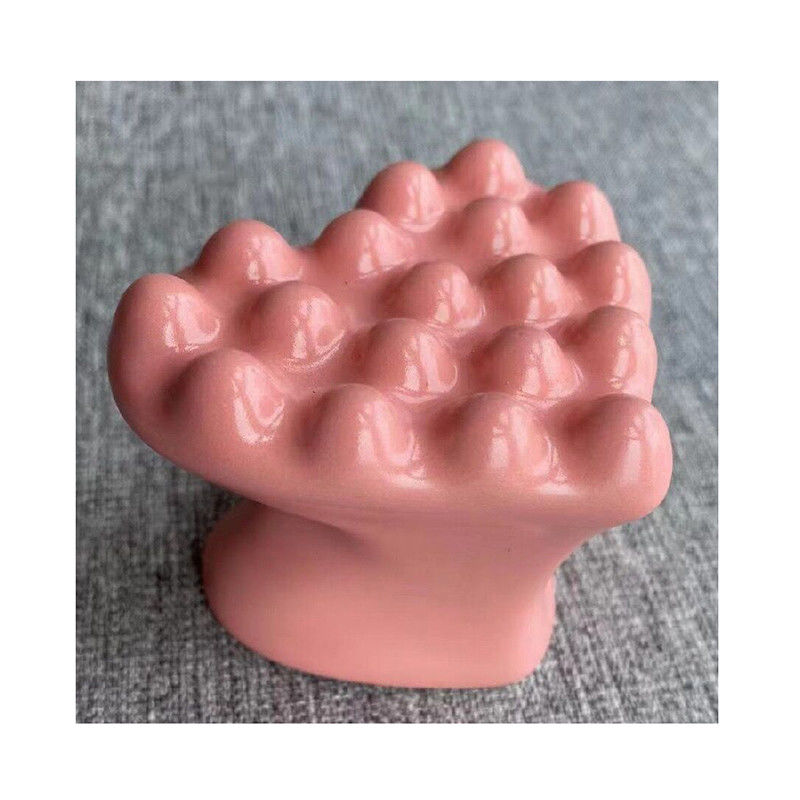Logotipo personalizado Rosa 3D em forma de coração Universal Cerâmica Gua Sha Escrava ferramenta de massagem para olhos rosto pescoço pele massagista corporal