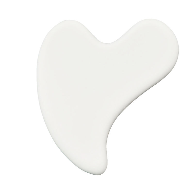 Estilo de cuidados pessoais médicos Massagem cerâmica portátil Terapia Gua Sha ferramenta de tabuleiro para rosto Guasha raspagem produto de beleza