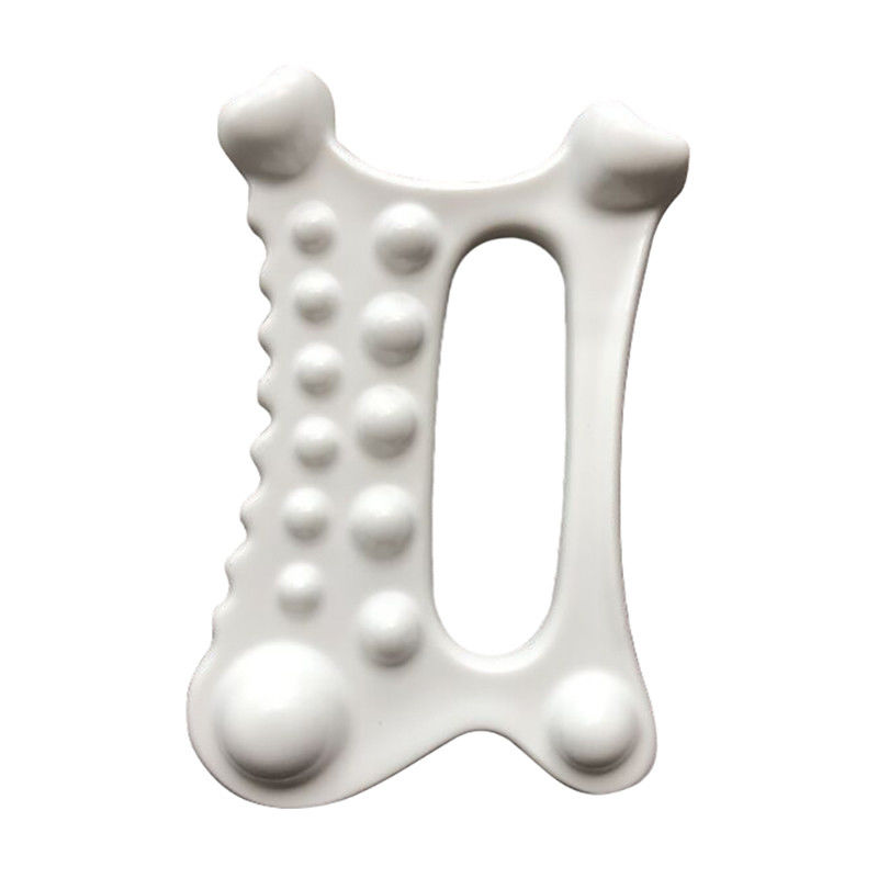 Logotipo personalizado Disponível ferramenta de massagem de cerâmica Gua Sha para escultura corporal e massagem