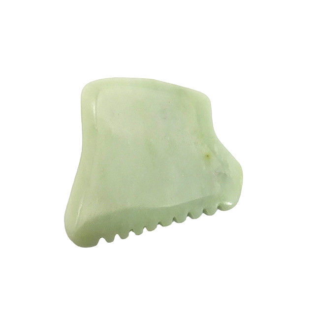 Experimente os benefícios curativos do 2024 Xiuyan Jade com o Natural Gua Sha Body Scraping e Facial Scraping Plate