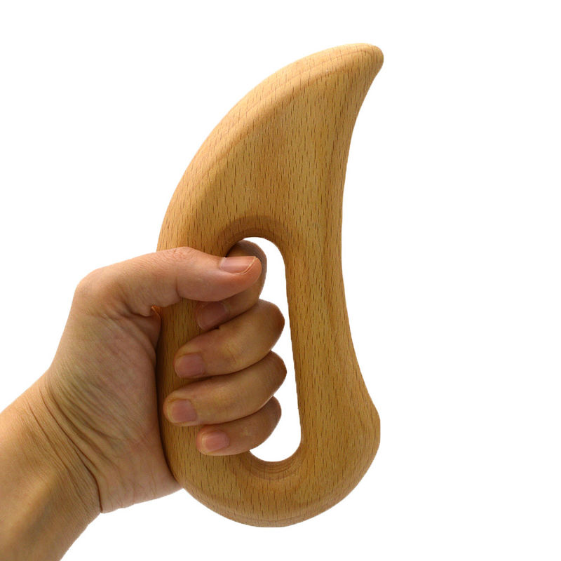 Ferramenta de massagem Gua Sha de madeira para pescoço, ombros e pernas 2024 Massagem corporal Massagem terapêutica