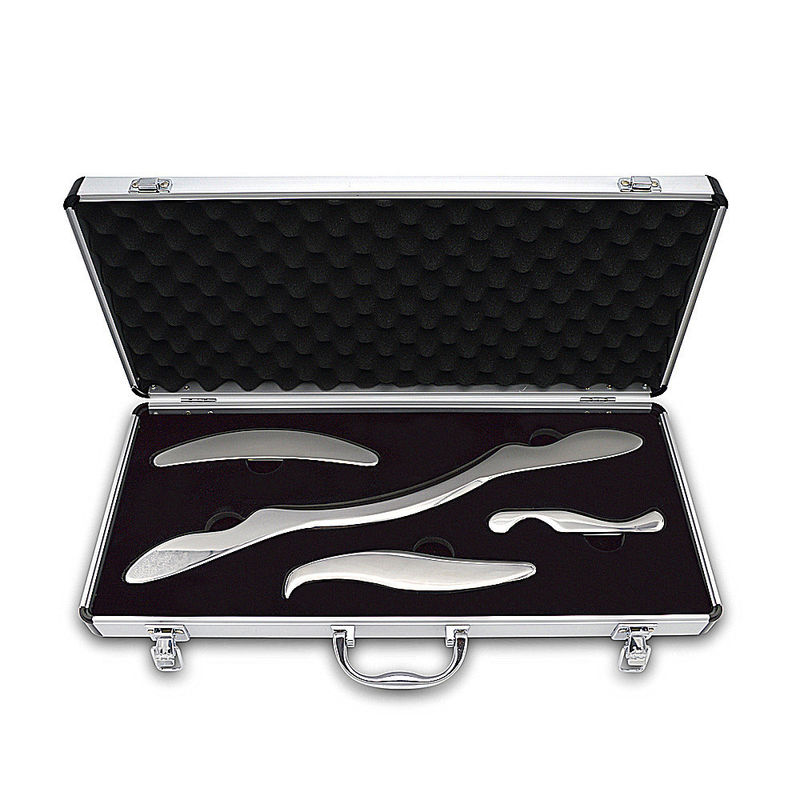 150*26*5mm de aço inoxidável Gua Sha IAS TM Ferramentas A adição perfeita para a sua rotina de massagem