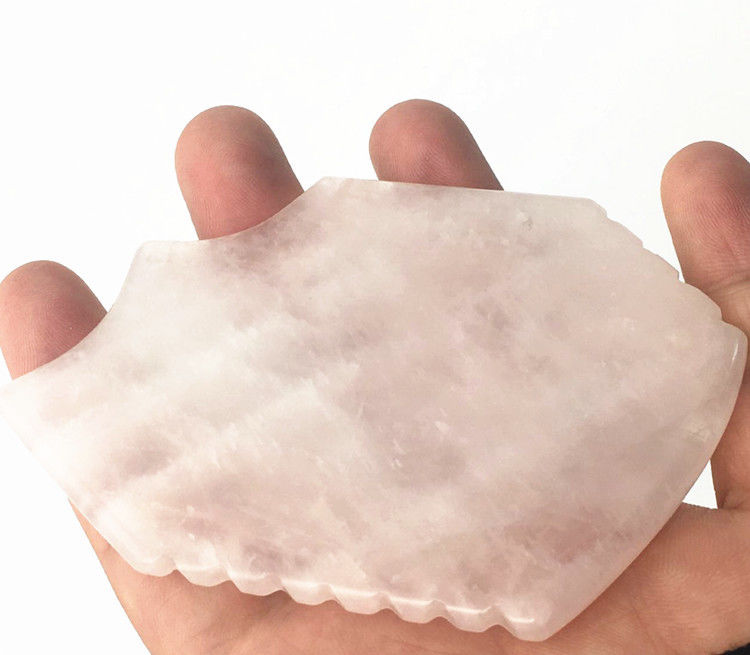 Área de massagem corporal Função musical Gua Sha raspador de pele Jade Quartz Rosa Face Massagista facial com treinamento no local