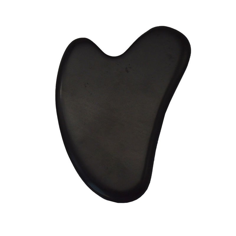 Forma de coração Bian Stone Jade Guasha Stone Gua Sha Ferramentas com função de controle de tempo e 78 * 54 * 5mm de medição