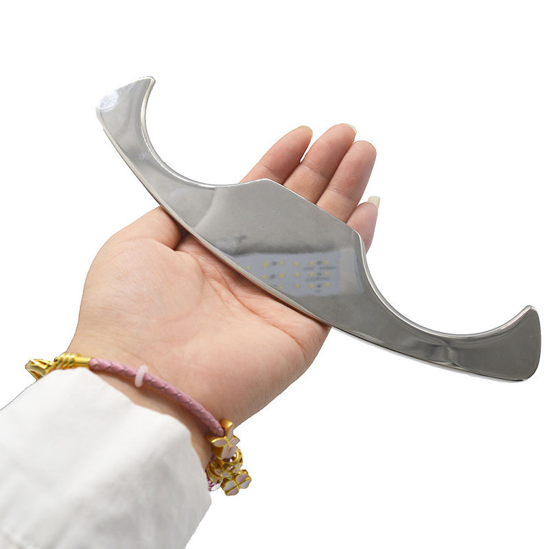 Massagista 2024 Gua Sha Tabela de raspagem Ferramenta de massagem de aço inoxidável Retro Meridiano de raspagem Guasha para OEM ODM