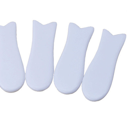 Ferramentas faciais de raspagem de Gua Sha de cerâmica natural para massagista Guasha Corpo Branco de mão